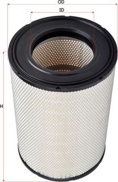 Воздушный фильтр Sakura. Артикул A-8666M