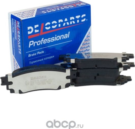 Колодки тормозные задние дисковые (Delcoparts). Артикул 19377455