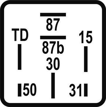 Реле бензонасоса (топливного насоса) Mahle для Fiat Croma I 1985-1996. Артикул MR 113