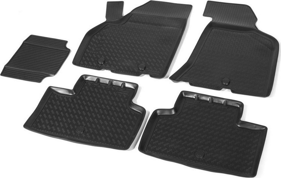 Коврики Rival для салона Lada Priora седан, хэтчбек, универсал 2007-2018. Артикул 16004001