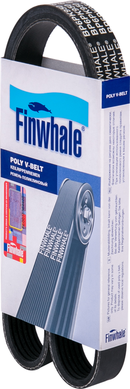 Приводной ремень поликлиновой Finwhale для Kia Proceed I 2008-2013. Артикул BP6PK950