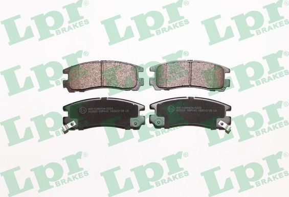Тормозные колодки LPR. Артикул 05P043