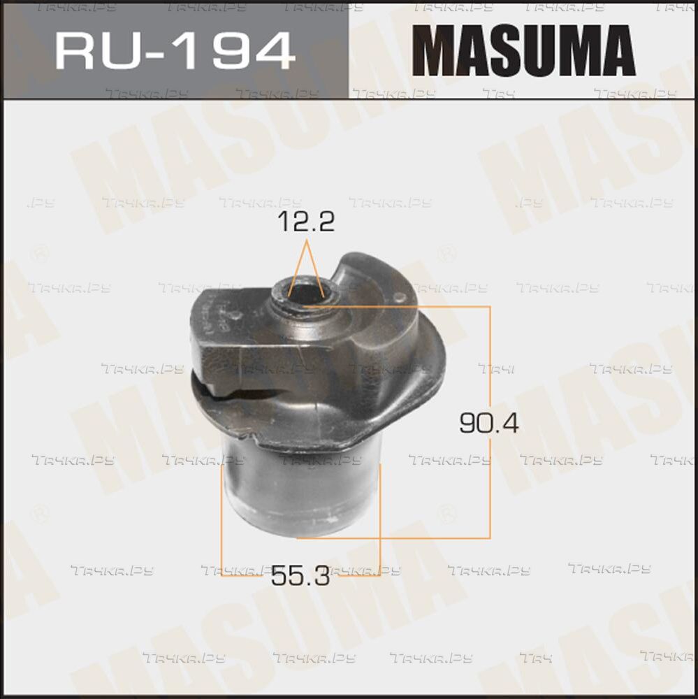 Сайлентблок заднего рычага подвески Masuma правый/левый для Toyota Sienna I 1997-2002. Артикул RU-194