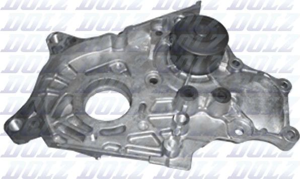 Помпа (водяной насос) Dolz для Toyota Avensis II 2003-2006. Артикул T228
