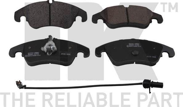 Тормозные колодки NK. Артикул 224797