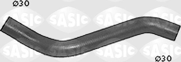 Патрубок радиатора (системы охлаждения) Sasic верхний для Volkswagen Passat B3 1990-1997. Артикул SWH6817