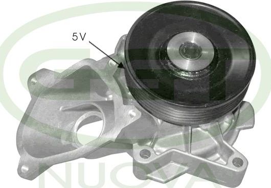 Помпа (водяной насос) GGT для Rover 75 I 1999-2005. Артикул PA12475