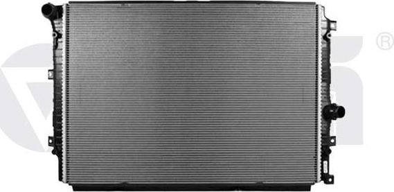 Радиатор охлаждения двигателя Vika для Volkswagen Tiguan I 2010-2018. Артикул 11211860101