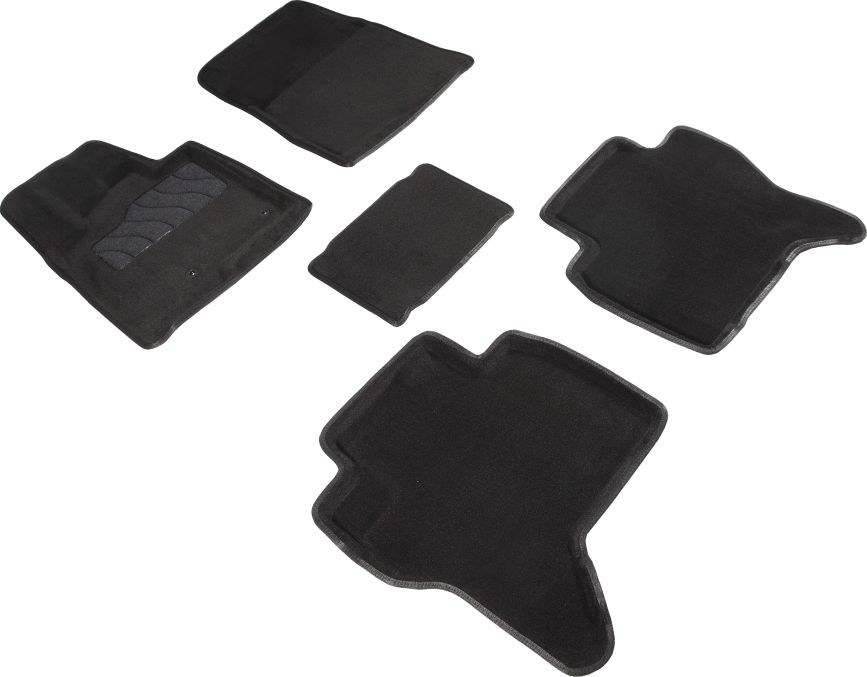 Коврики Seintex 3D ворсовые для салона Mitsubishi Pajero IV 2006-2026. Артикул 83438