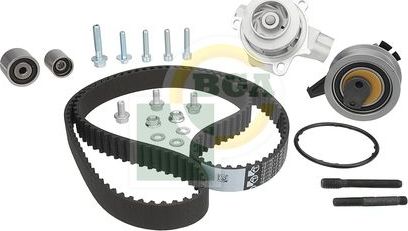Помпа (водяной насос) с комплектом ремня ГРМ BGA для MAN TGE 2016-2026. Артикул TB0112CPK