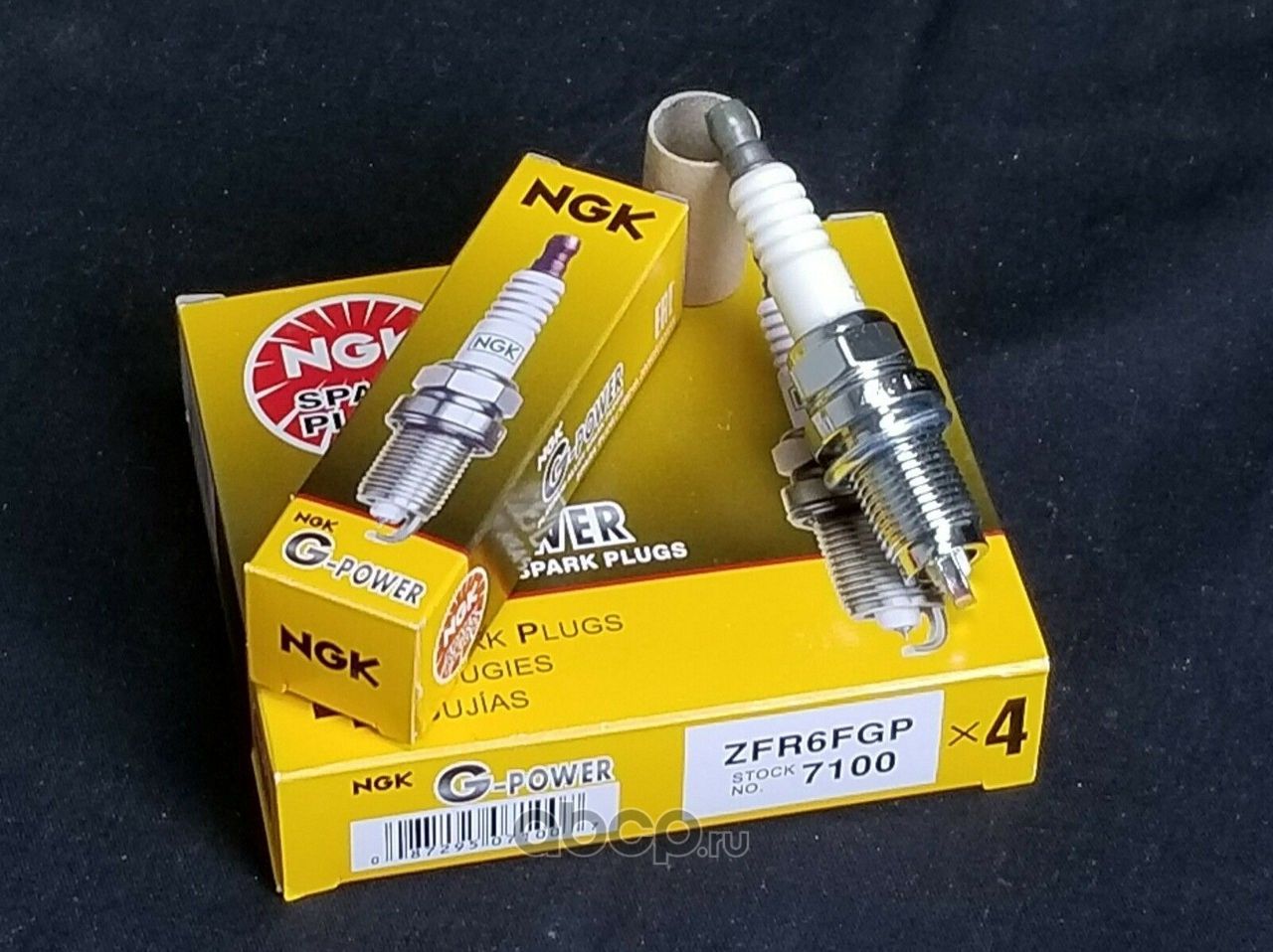 Свеча зажигания 7100 (NGK) NGK. Артикул ZFR6FGP