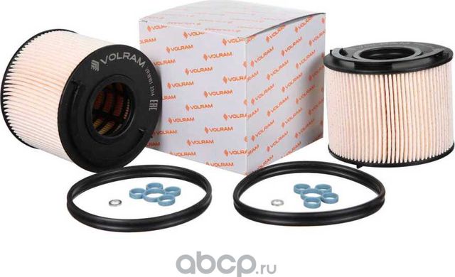 ФИЛЬТР ТОПЛИВНЫЙ VW TOUAREG I 3.0 04-10, AUDI Q7 3.0-4.2 06-15, элемент (VOLRAM). Артикул VR18161
