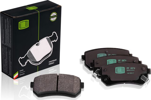 Тормозные колодки Trialli. Артикул PF 0874