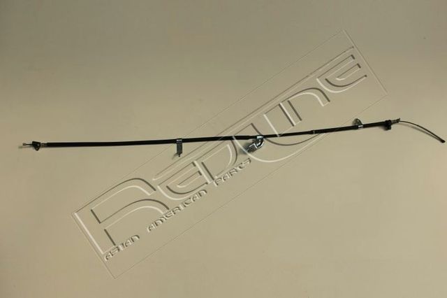 Трос ручника (тросик ручного тормоза) RED Line левый для Toyota Yaris II 2005-2010. Артикул 49TO021