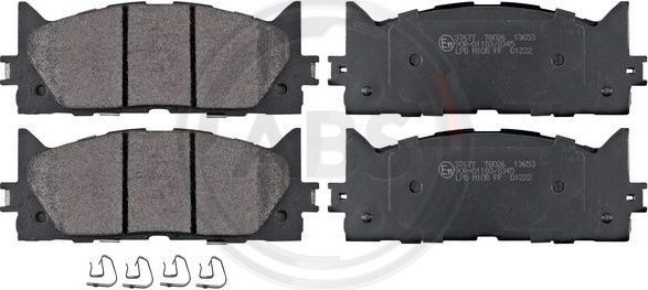 Тормозные колодки ABS передние для Mazda 3 II (BL) 2008-2014. Артикул 37677