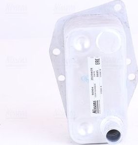 Радиатор масляный (маслоохладитель) для двигателя Nissens (алюминий). Артикул 90904