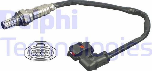 Лямбда-зонд (кислородный датчик) Delphi. Артикул ES20430-12B1