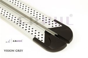 Пороги алюминиевые Erkul Vision для Hyundai Creta I 2016-2021. Артикул 13.VYN.04.16.G