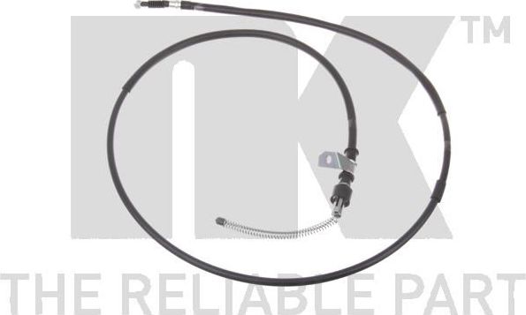 Трос ручника (тросик ручного тормоза) NK. Артикул 903015