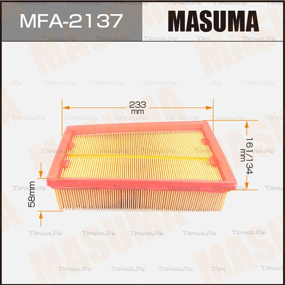 Воздушный фильтр Masuma. Артикул MFA-2137