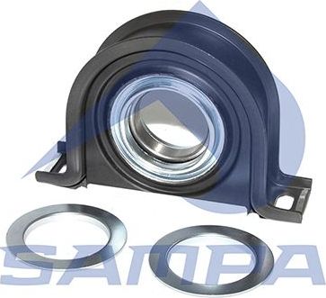 Подвесной подшипник карданного вала Sampa для DAF XF 95 1997-2006. Артикул 050.077