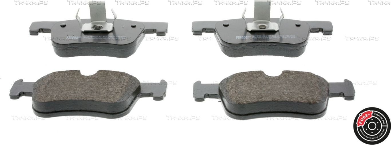Тормозные колодки Ferodo FUSE+ Technology передние для BMW 1 III (F40) 2012-2026. Артикул FDB4489