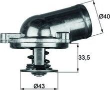 Термостат Mahle Behr. Артикул TI 22 71