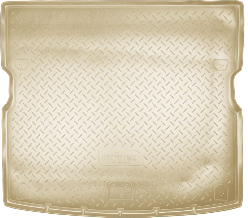 Коврик Норпласт для багажника SsangYong Kyron 2006-2015. БЕЖЕВЫЙ. Артикул NPL-P-83-17-B