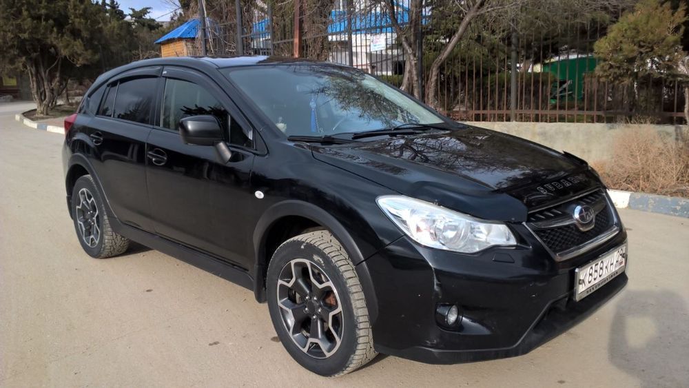 Дефлектор Vip-Tuning для капота Subaru XV I 2011-2016. Артикул SB15