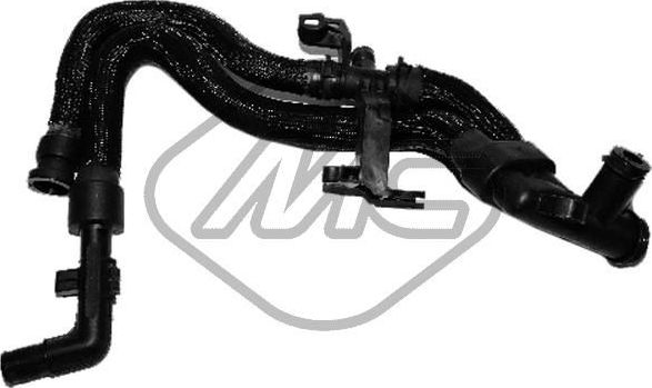 Патрубок радиатора (системы охлаждения) Metalcaucho. Артикул 03785