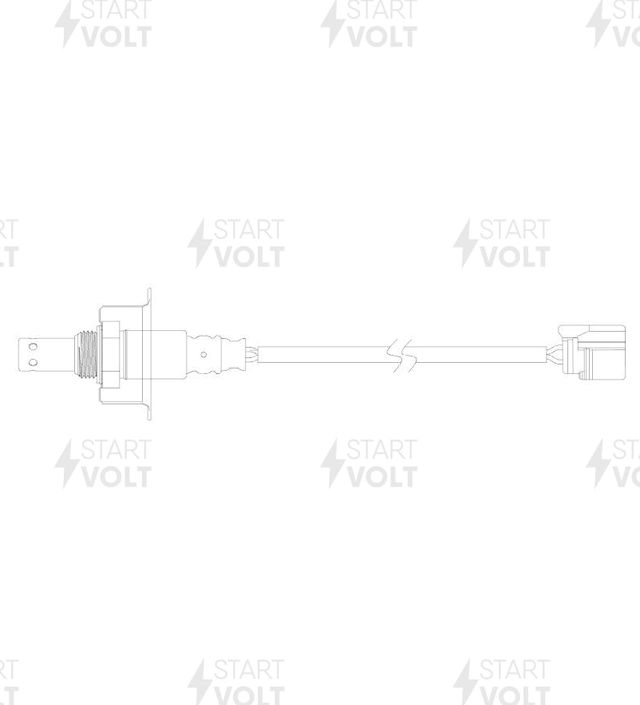 Лямбда-зонд (кислородный датчик) StartVOLT для Honda CR-V IV 2012-2018. Артикул VS-OS 2308
