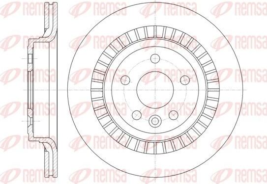 Тормозной диск Remsa. Артикул 61320.10