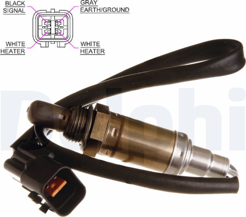 Лямбда-зонд (кислородный датчик) Delphi. Артикул ES10883-12B1