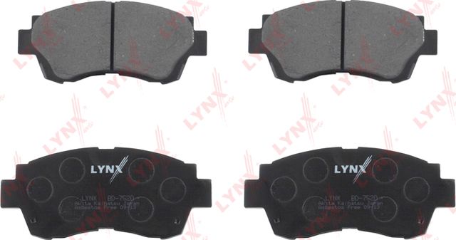 Тормозные колодки LYNXauto передние для Lexus ES I 1991-1996. Артикул BD-7520