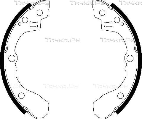 Тормозные колодки TRW задние для Kia Cerato III 2013-2026. Артикул GS8439