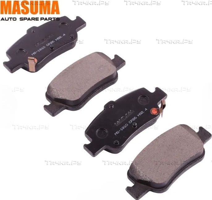 Тормозные колодки Masuma задние для Toyota Corolla E140, E150 2006-2014. Артикул MS-1910