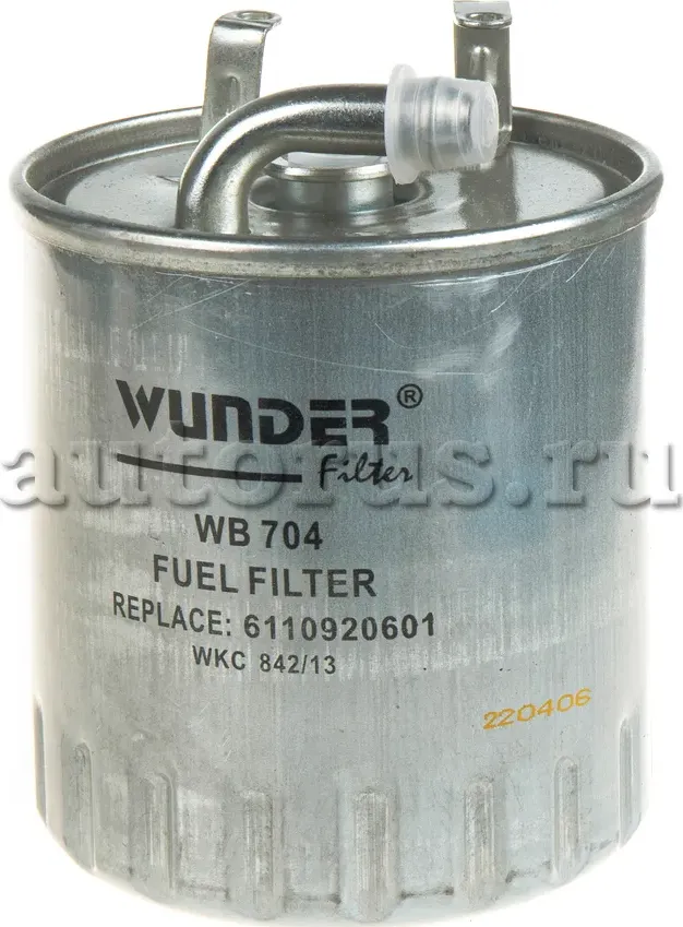 Фильтр топливный (Wunder). Артикул WB704