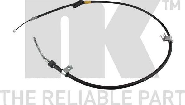 Трос ручника (тросик ручного тормоза) NK правый для Suzuki Baleno I 1995-2002. Артикул 905213