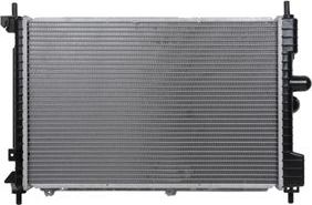 Радиатор охлаждения двигателя Zentparts. Артикул Z20411