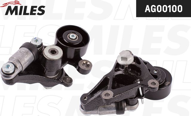 Натяжной ролик (натяжитель) приводного ремня Miles. Артикул AG00100