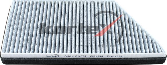 Фильтр салона PEUGEOT 206 угольный (Kortex). Артикул KC0155S