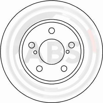 Тормозной диск ABS передний для Subaru Impreza III 2008-2012. Артикул 16138