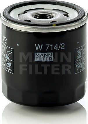 Масляный фильтр Mann-Filter для Autobianchi A 112 1969-1985. Артикул W 714/2