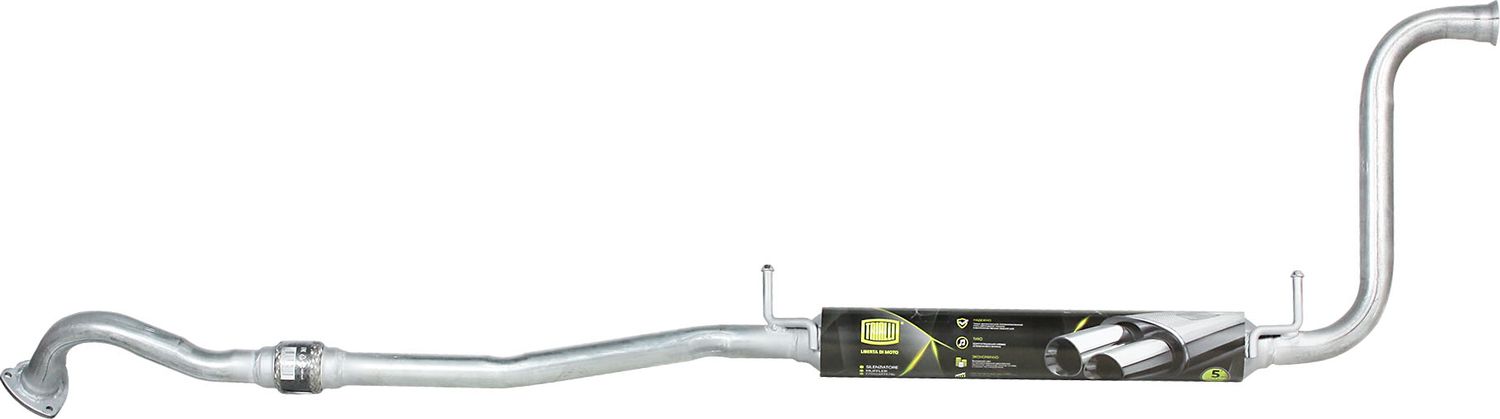 Глушитель (средняя часть) Trialli. Артикул EAM 0130