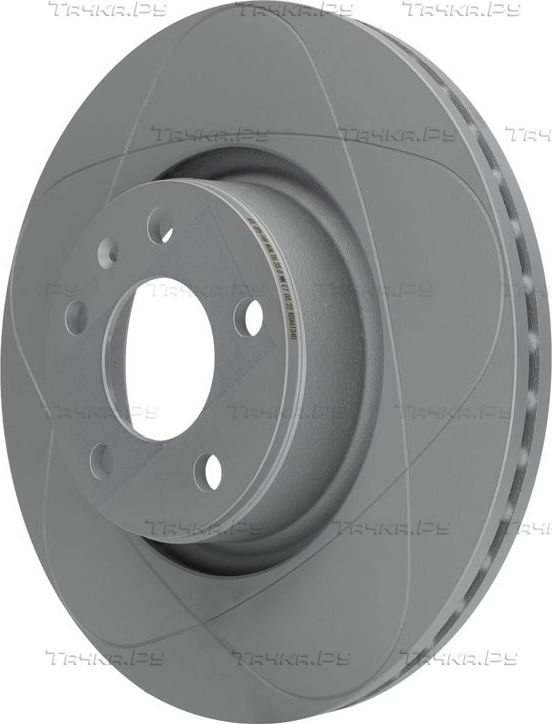 Тормозной диск ATE PowerDisc передний для Audi A6 III (C6) 2004-2011. Артикул 24.0325-0149.1