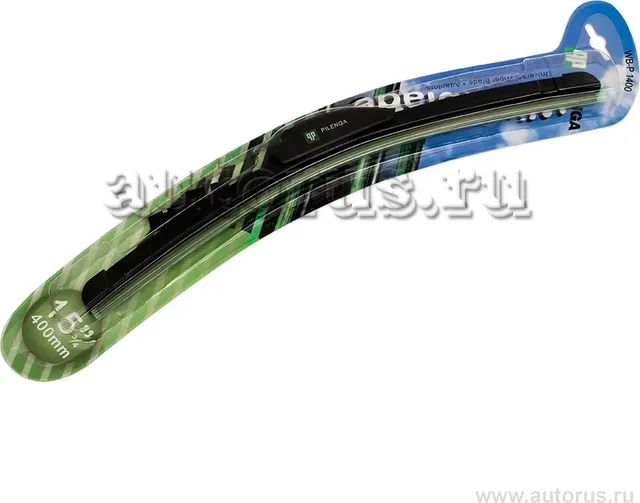 PILENGA Щетка стеклоочистителя бескаркасная 400mm  Универсальные Крючок Pilenga. Артикул wb-p1400