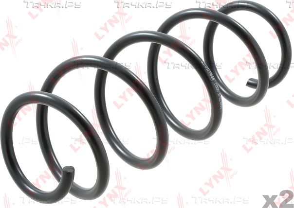 Пружина подвески LYNXauto передняя для Volkswagen Jetta V 2005-2010. Артикул SC-2087