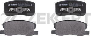 Тормозные колодки Zekkert передние для Mitsubishi Colt VI (Z20/Z30) 2004-2012. Артикул BS-3026