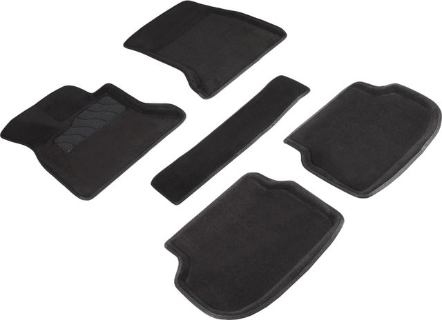 Коврики Seintex 3D ворсовые для салона BMW 5 F10 RWD 2010-2013. Артикул 86312