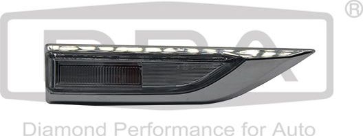 Поворотник (фонарь указателя поворота) DPA правый для Volkswagen Transporter T6 2015-2026. Артикул 99491597802